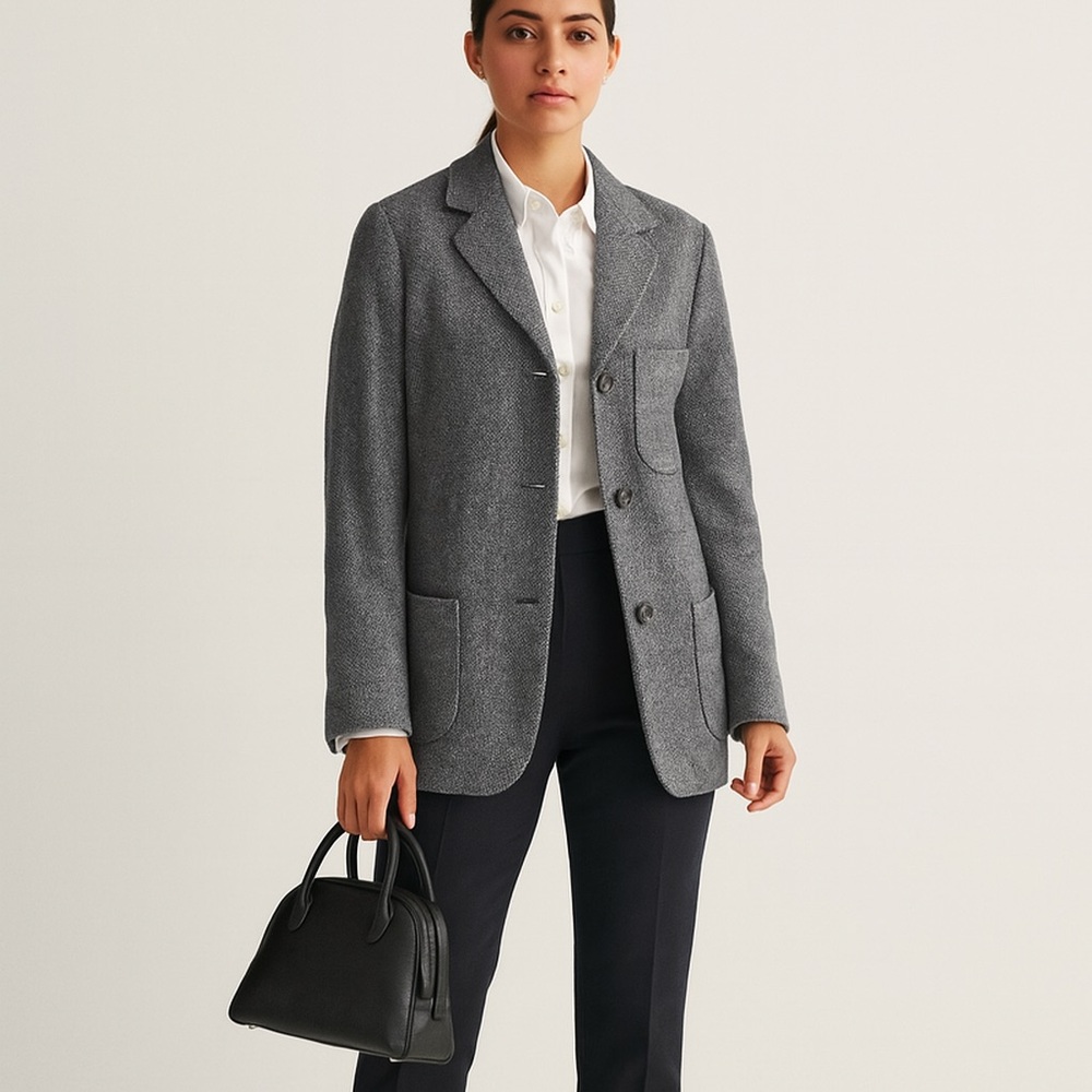 Armani jeans wool Blazer size 6